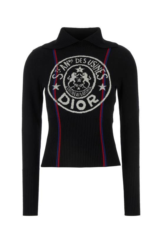  디올 터틀넥 324S77AM073 9330 BLACK