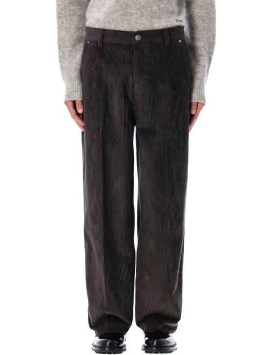 25FW 아미 스트레이트 팬츠 HTR830CO0131020 ANTHRACITE DOM