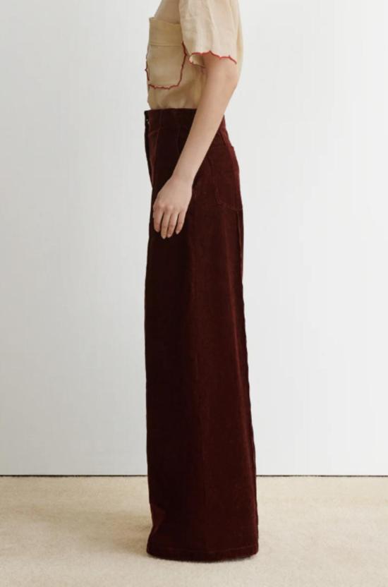  레이첼 코미 스트레이트 팬츠 라넷 팬츠 브릭 - RACHEL COMEY