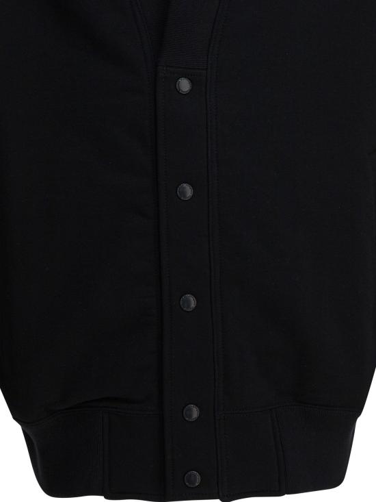 25FW 꼼데가르송 코튼 가디건 HP T007 W251 BLACK - COMME DES GARCONS