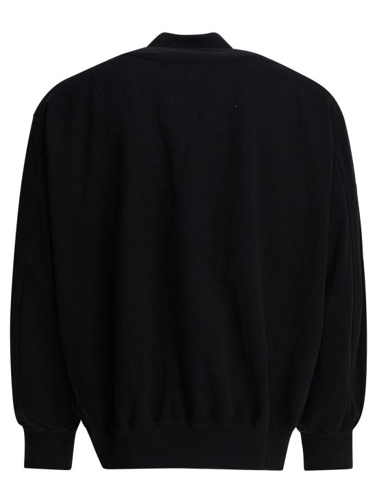 25FW 꼼데가르송 코튼 가디건 HP T007 W251 BLACK - COMME DES GARCONS