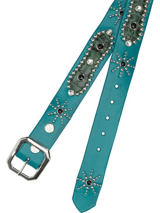 26SS 갤러리 디파트먼트 가죽 벨트 PSB 90053TURQUOISE Light blue - GALLERY DEPT