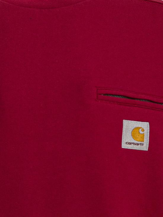 25FW 칼하트 WIP 긴팔 티셔츠 I035547H806 03 Red - CARHARTT WIP