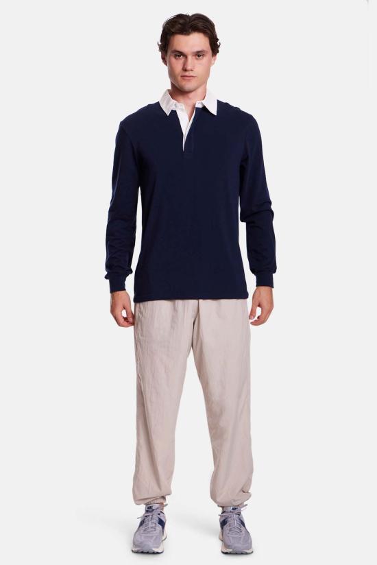  블루&크림 트레이닝/조거 팬츠 팔레 트랙  베이지 - BLUE&CREAM