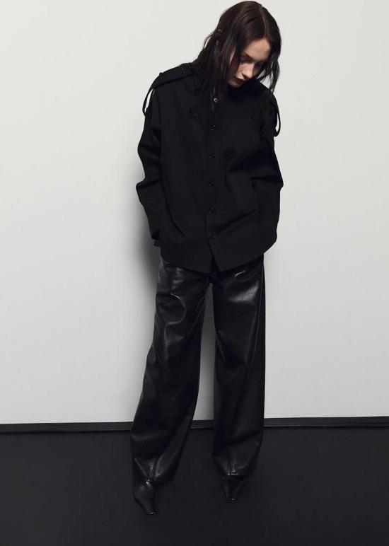  에이골디 데님 팬츠 아골드 재활용 가죽 트위스트 진 디톡스 - AGOLDE