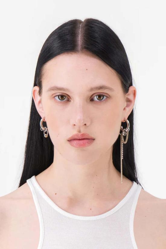  저스틴 클렌퀏 이어링 저스틴 클렌켓 앰버 귀걸이 골드/실버 - JUSTINE CLENQUET