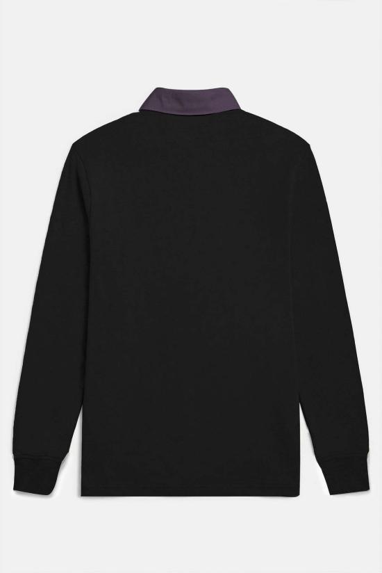  블루&크림 긴팔 셔츠 마세오 소프트 럭비 - BLUE&CREAM