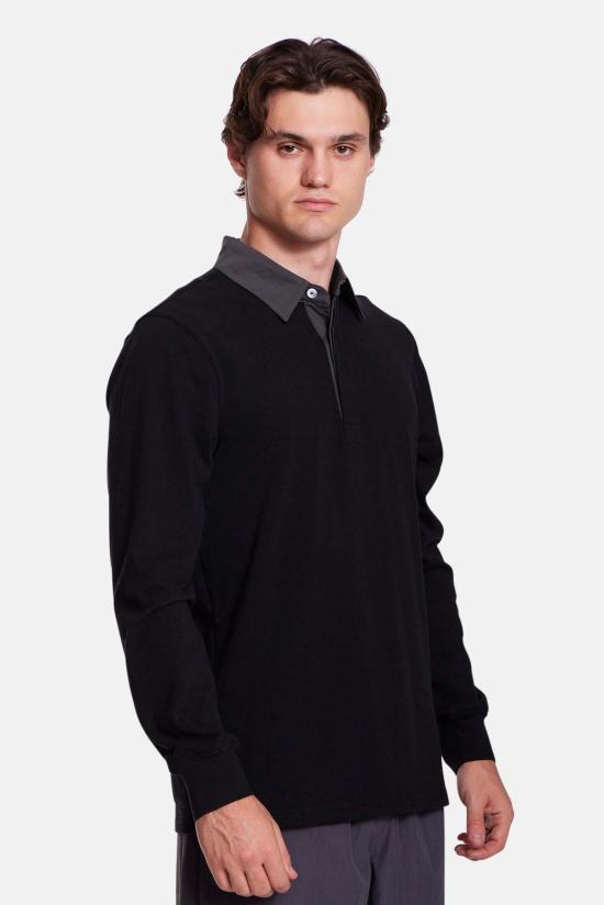  블루&크림 긴팔 셔츠 마세오 소프트 럭비 - BLUE&CREAM