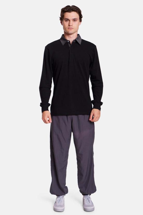  블루&크림 긴팔 셔츠 마세오 소프트 럭비 - BLUE&CREAM