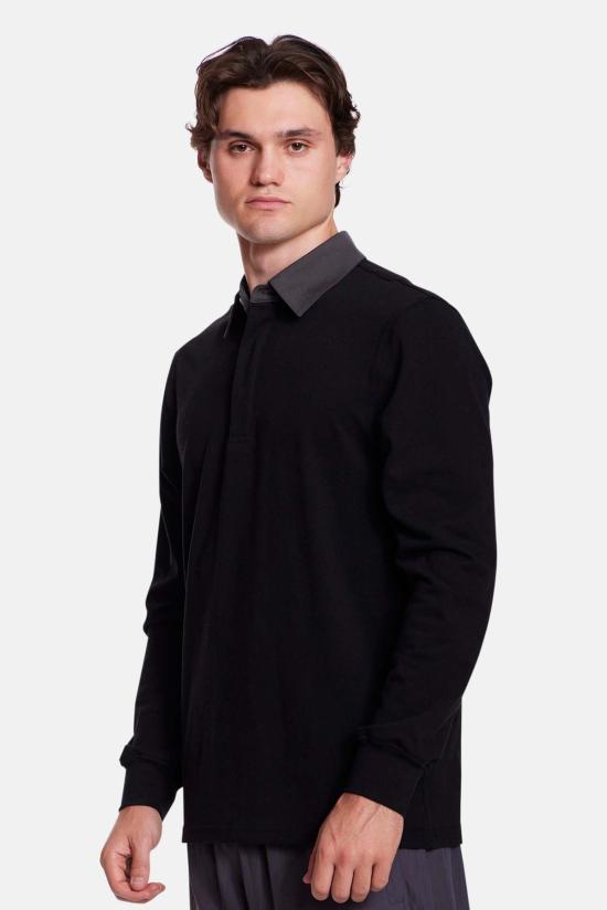  블루&크림 긴팔 셔츠 마세오 소프트 럭비 - BLUE&CREAM