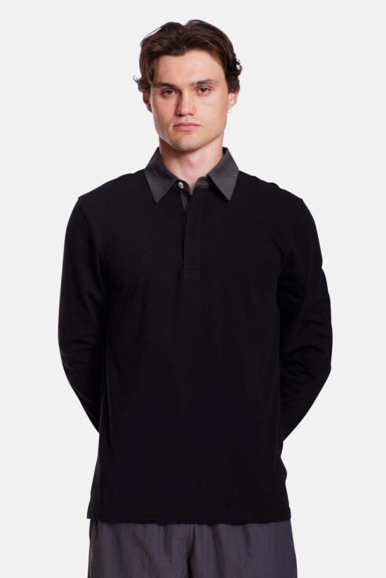  블루&크림 긴팔 셔츠 마세오 소프트 럭비 - BLUE&CREAM