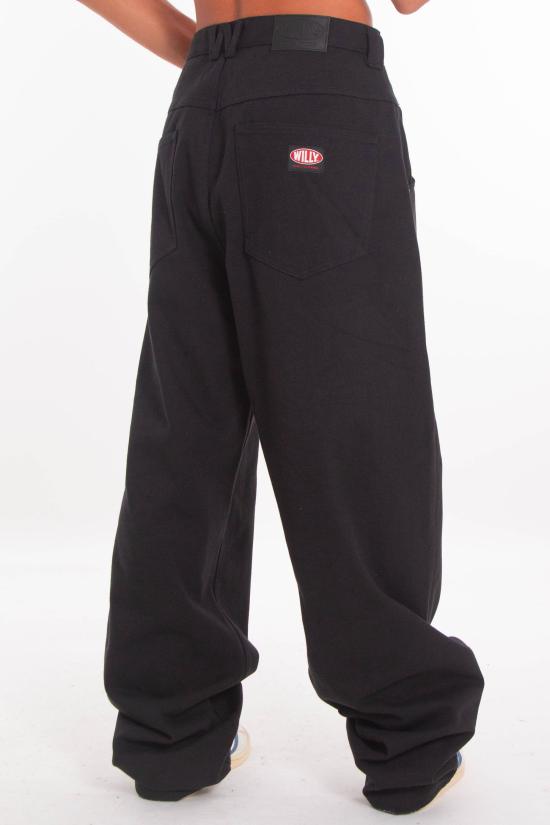 25FW 윌리 차바리아 데님 팬츠 WCDNM009 032 Black - WILLY CHAVARRIA