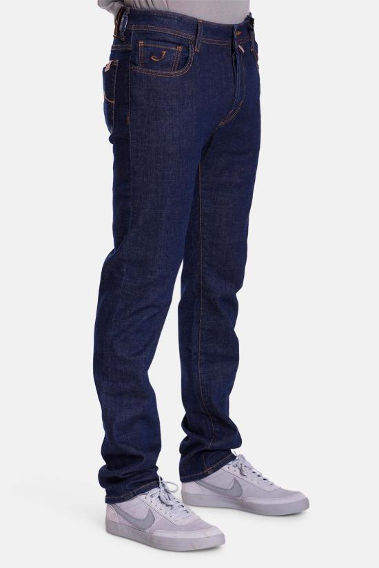  야콥코헨 데님 팬츠 제이콥 코헨 바드 13온스 컴포트 인디고 데님 진 다크 블루 - JACOB COHËN