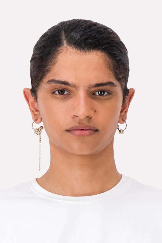  저스틴 클렌퀏 이어링 저스틴 클렌킷 무어 귀걸이 골드/실버 - JUSTINE CLENQUET