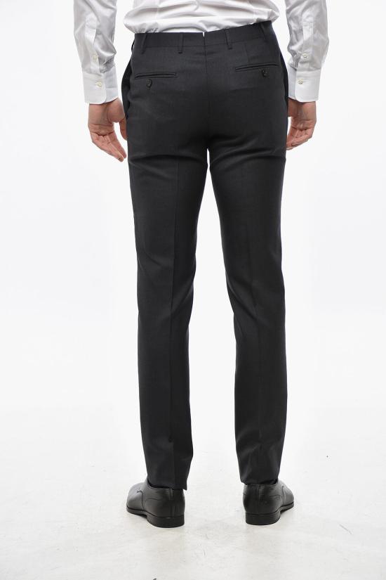  꼬르넬리아니 스트레이트 팬츠 845279 9818060 013 Gray - CORNELIANI