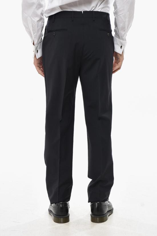  꼬르넬리아니 스트레이트 팬츠 915B03 3118563 001 Blue - CORNELIANI