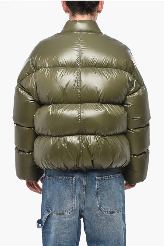  베이컨 숏패딩 BACPIGIU464 MILITEDARK Military Green - BACON