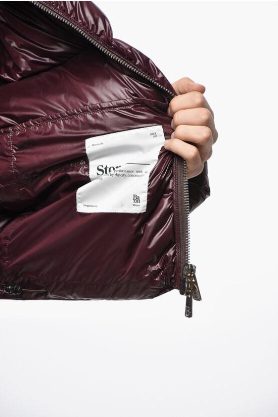  베이컨 숏패딩 BACPIGIU403 NEW BROWN Burgundy - BACON