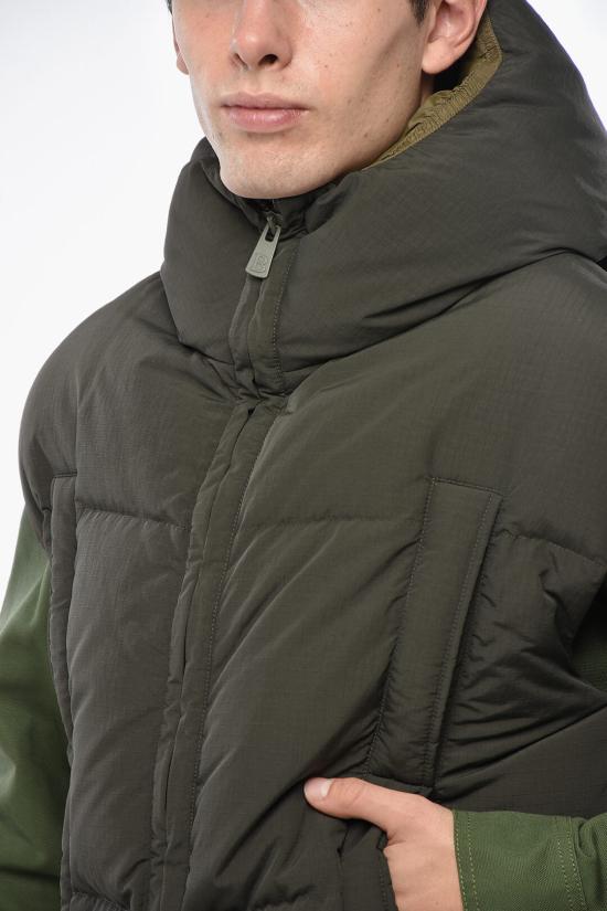  베이컨 패딩 조끼 BACPIGIL473 DEEP GREEN Military Green - BACON