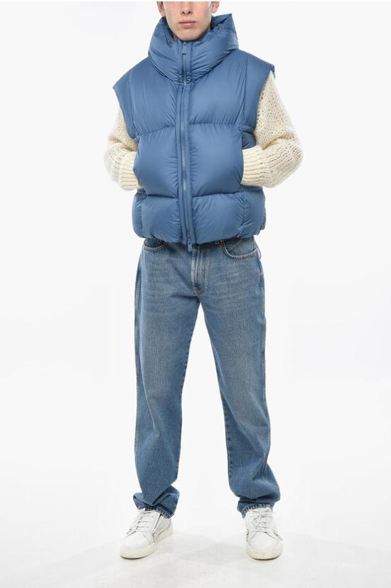  베이컨 패딩 조끼 BACPIGIL470 AVIATOR Light blue - BACON