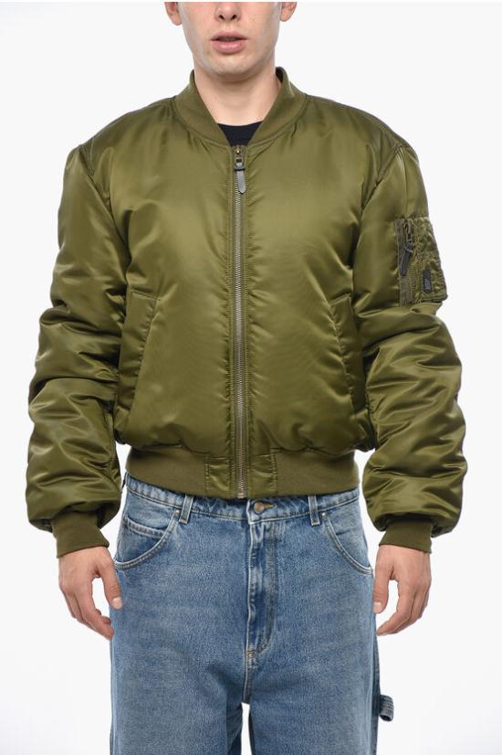  베이컨 봄버 자켓 BACNUGIU479 MILITE Military Green