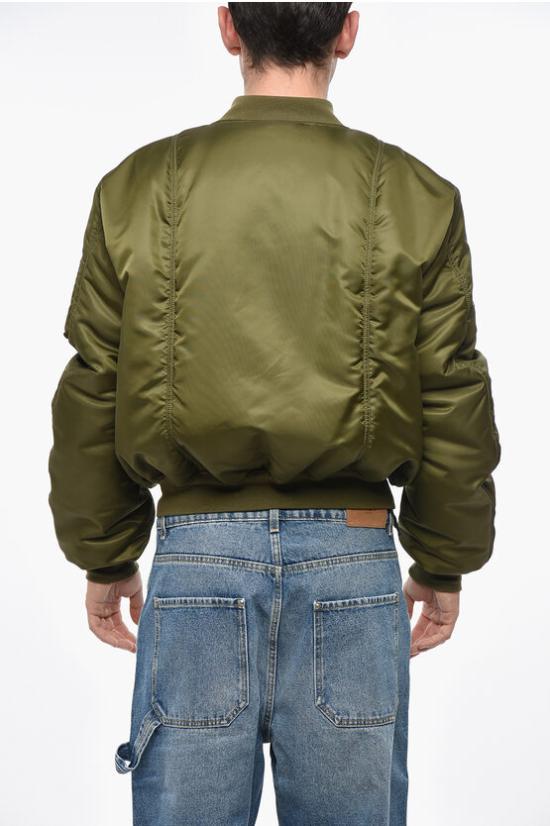  베이컨 봄버 자켓 BACNUGIU479 MILITE Military Green - BACON