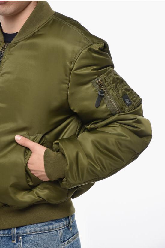  베이컨 봄버 자켓 BACNUGIU479 MILITE Military Green - BACON