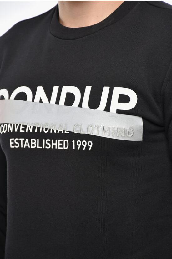  돈답 긴팔 티셔츠 UF617 KF0136U ZK8 999 Black - DONDUP