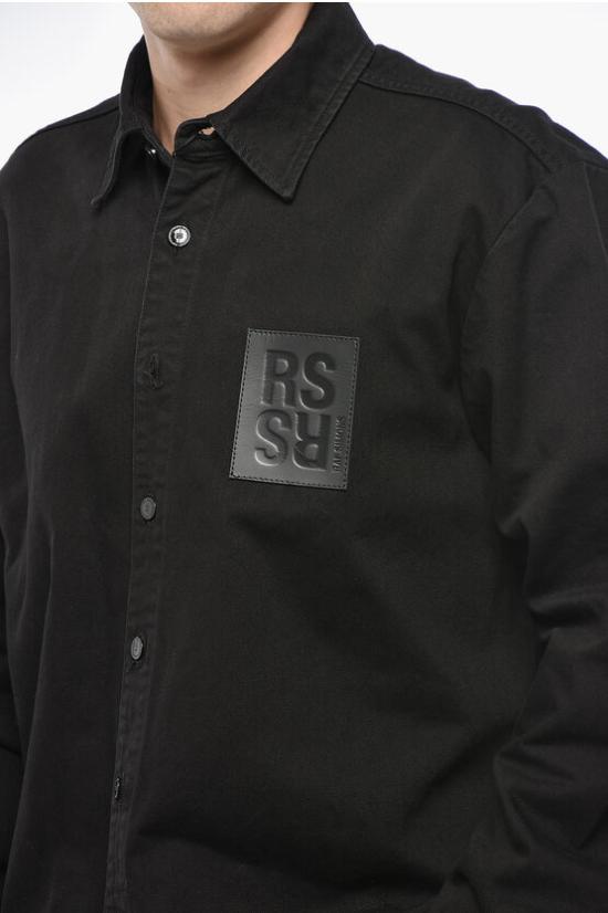  라프 시몬스 데님 셔츠 222 M242 0099 Black - RAF SIMONS
