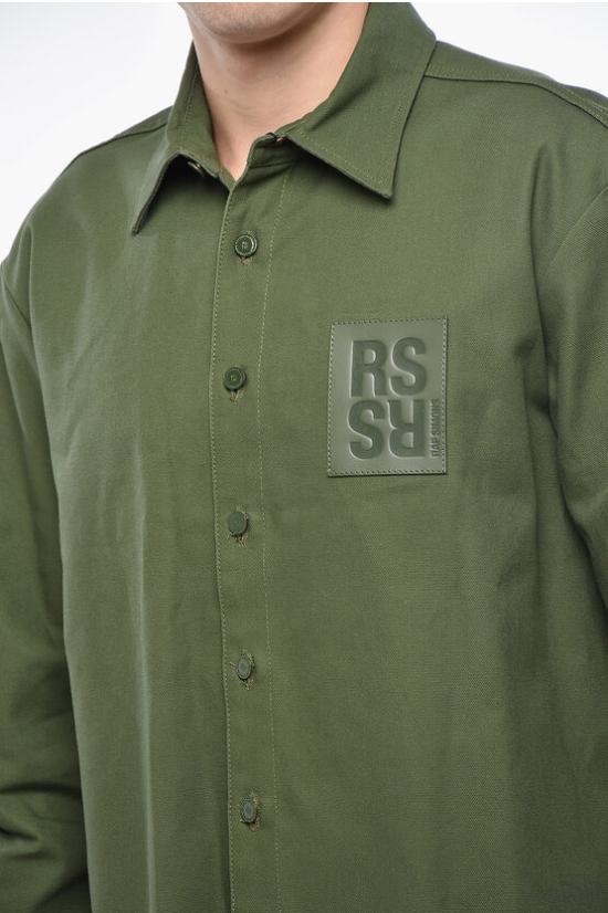  라프 시몬스 긴팔 셔츠 222 M242 0023 Green - RAF SIMONS