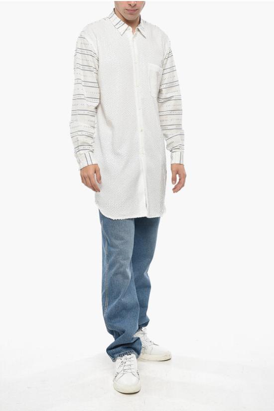  꼼데가르송 긴팔 셔츠 PN B006 NTNWH Multicolor - COMME DES GARCONS