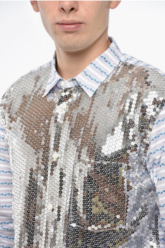  꼼데가르송 긴팔 셔츠 PN B007 POFWG Multicolor - COMME DES GARCONS