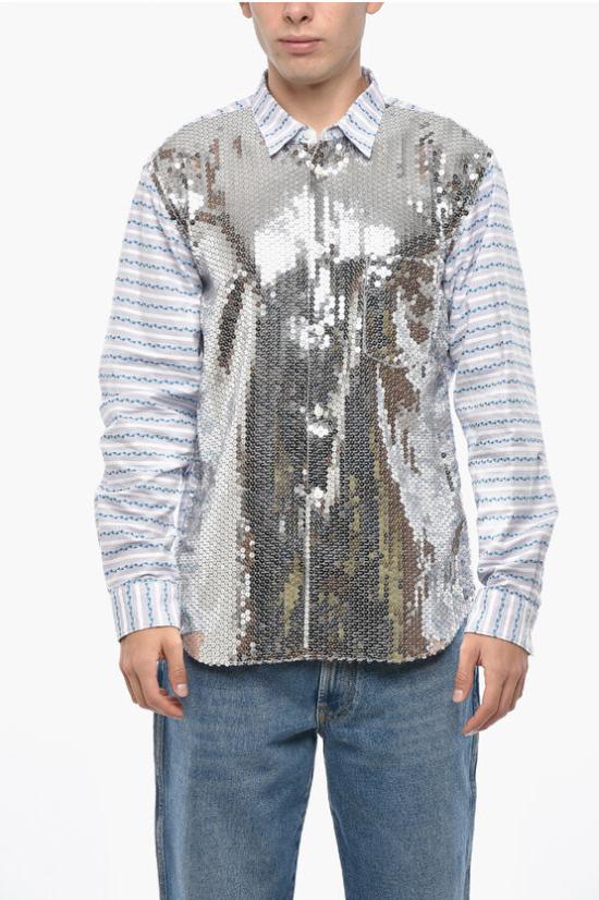  꼼데가르송 긴팔 셔츠 PN B007 POFWG Multicolor