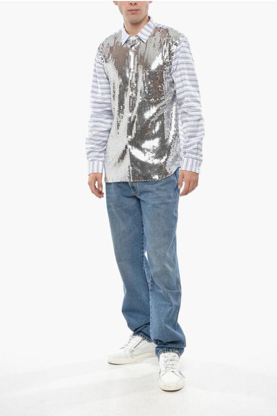  꼼데가르송 긴팔 셔츠 PN B007 POFWG Multicolor - COMME DES GARCONS