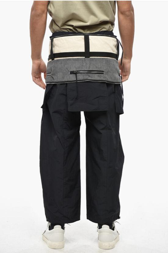  크레이그 그린 스트레이트 팬츠 CGAW22CWOTRS41 BLACK Black - CRAIG GREEN