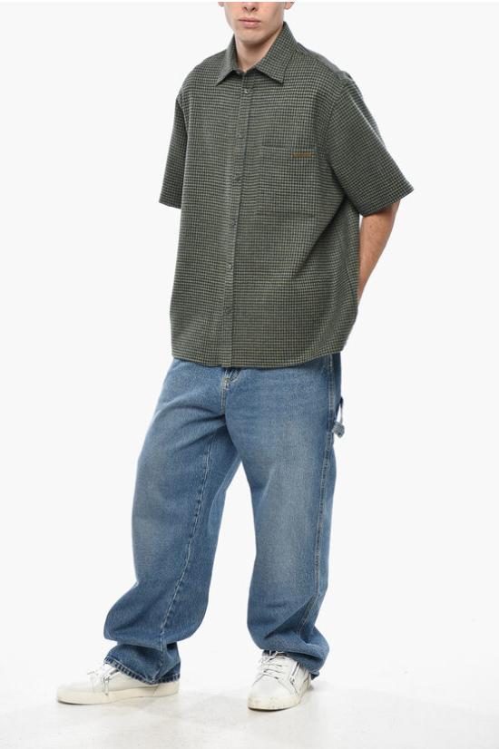  다크파크 긴팔 셔츠 MSH04FAW108565 Green - DARKPARK