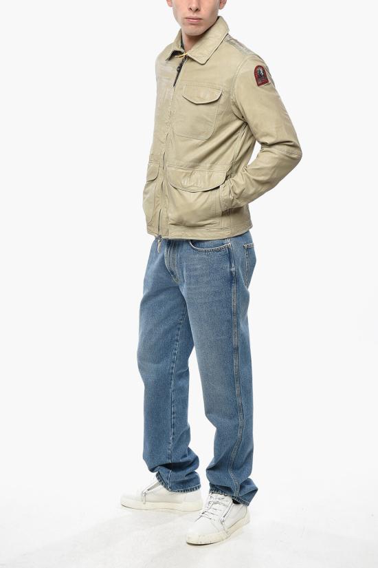  파라점퍼스 가죽 자켓 23SMPMJCKLE03 233 Beige - PARAJUMPERS