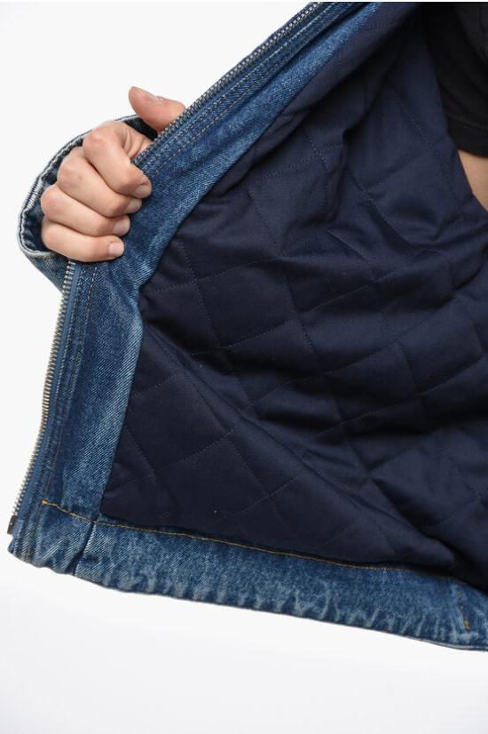  1989 스튜디오 데님 자켓 MFW24713LOGOBLU Blue - 1989 STUDIO