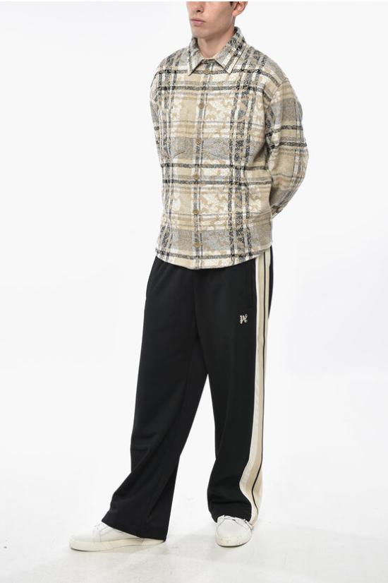  1989 스튜디오 긴팔 셔츠 MFW24601JQRDCHK Beige - 1989 STUDIO