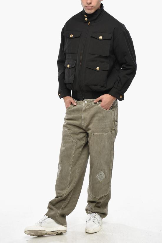  웰던 봄버 자켓 WDJP324040WBK Black - WE11DONE