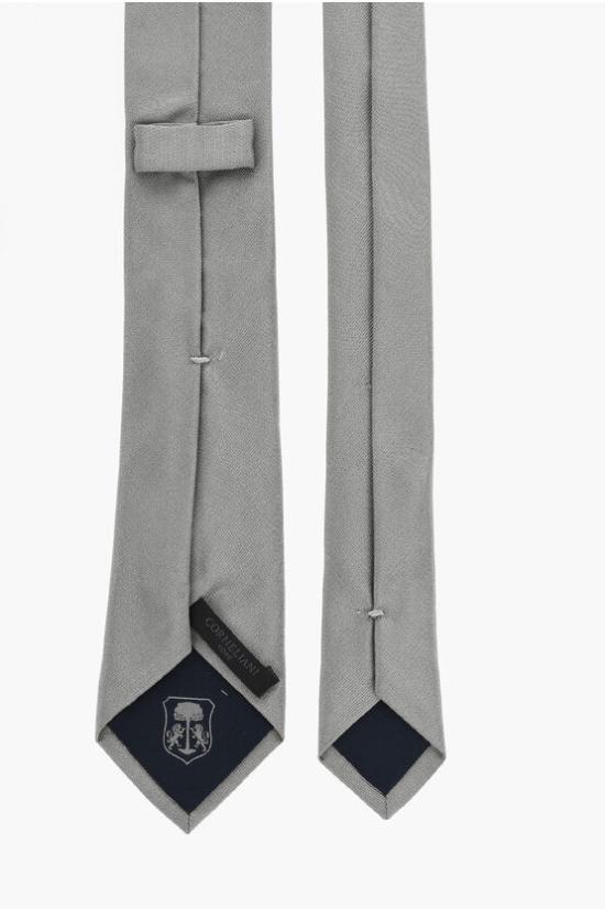  꼬르넬리아니 넥타이 80USHO 9920300 001 CRAVATTA SETA T UNITA Green - CORNELIANI