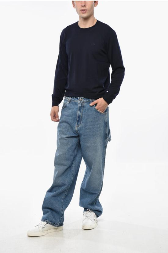  아페쎄 스웨터 WVAWM H23285 IAK Midnight blue - A.P.C.