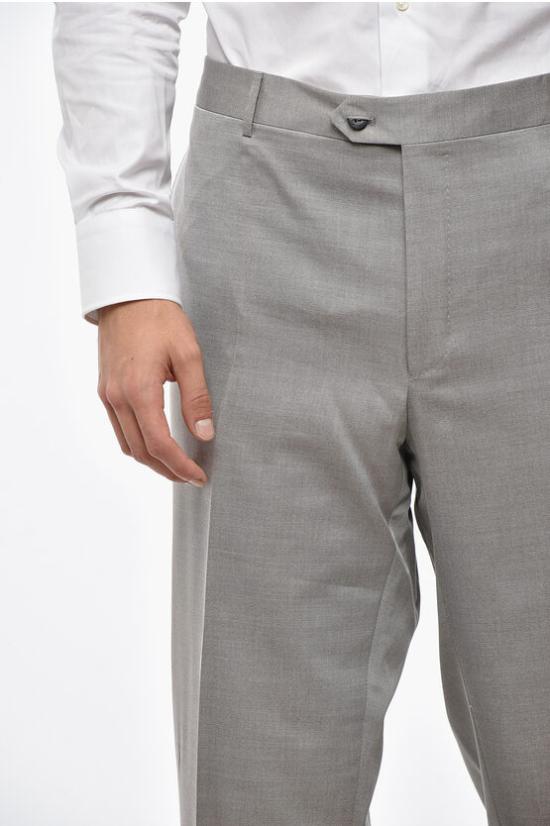  꼬르넬리아니 치노 팬츠 755800 4104104 068 Gray - CORNELIANI