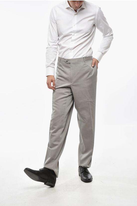  꼬르넬리아니 치노 팬츠 755800 4104104 068 Gray - CORNELIANI