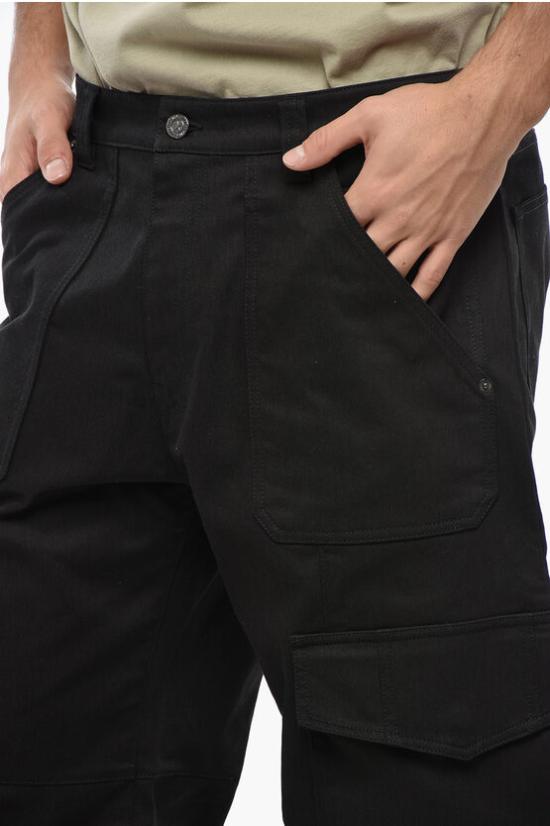  골든구스 카고 팬츠 GMP01868 P001558 90100 Black - GOLDEN GOOSE