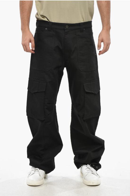  골든구스 카고 팬츠 GMP01868 P001558 90100 Black