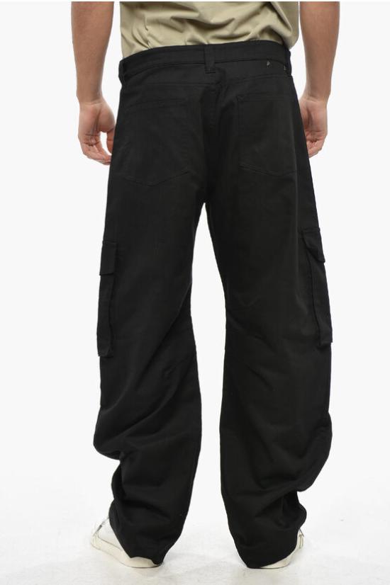  골든구스 카고 팬츠 GMP01868 P001558 90100 Black - GOLDEN GOOSE