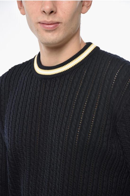  골든구스 스웨터 GMP00841P00169550883 Midnight blue - GOLDEN GOOSE