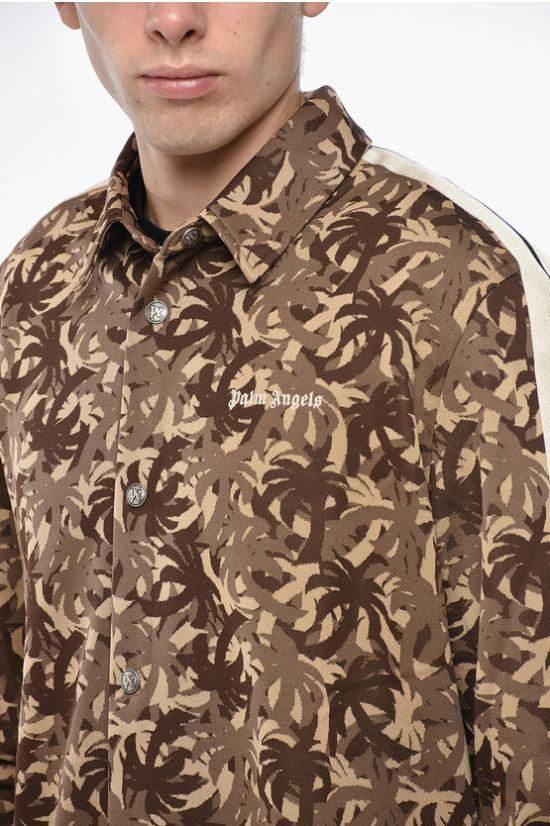  팜앤젤스 긴팔 셔츠 PMGA104F24FAB001 6003O Brown - PALM ANGELS