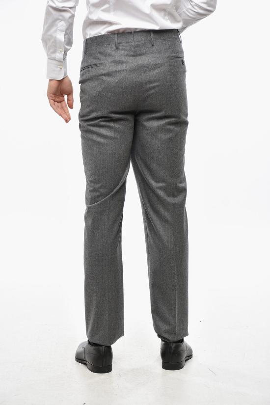  꼬르넬리아니 스트레이트 팬츠 845252 9818111 016 Gray - CORNELIANI